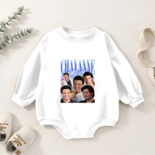 Discover Vintage Chayanne Bootleg Baby Romper Sweatshirts, Chayanne 2024 Tour Unisex Baby Romper Sweatshirts, Chayanne Fan Gift Baby Romper Sweatshirts, Chayanne Homage Unisex Baby Romper Sweatshirts, Chayanne Merch
