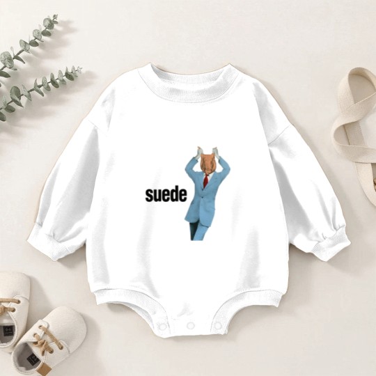 Discover 1993 Suede - Animal Nitrate Baby Romper Sweatshirts, Suede Band Baby Romper Sweatshirts