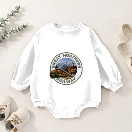 Discover Great-Northern-Railway Baby Romper Sweatshirts
