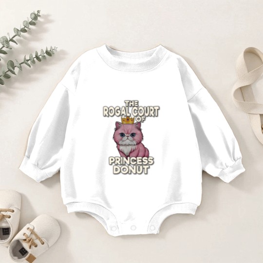 Discover Dungeon Crawler Carl - Princess Donut Cute Baby Romper Sweatshirts