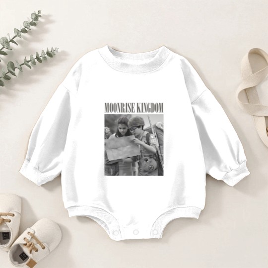 Discover Moonrise Kingdom Movie Baby Romper Sweatshirts, Moonrise Kingdom Baby Romper Sweatshirts, Cult Movie Baby Romper Sweatshirts