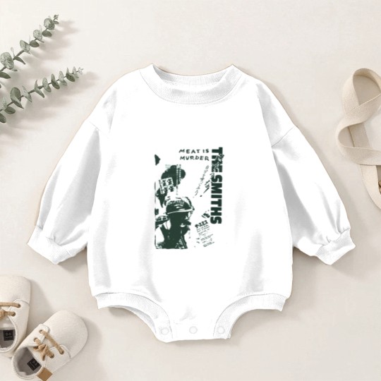 Discover The Smiths - Meat (Japanese) (green variant) Baby Romper Sweatshirts