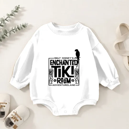 Discover Enchanted tiki room Baby Romper Sweatshirts / In the tiki tiki tiki room / all the birds