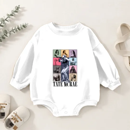 Discover Tate McRae Baby Romper Sweatshirts, Tate Mcrae Wanna Be Tate Mcrae Baby Romper Sweatshirts