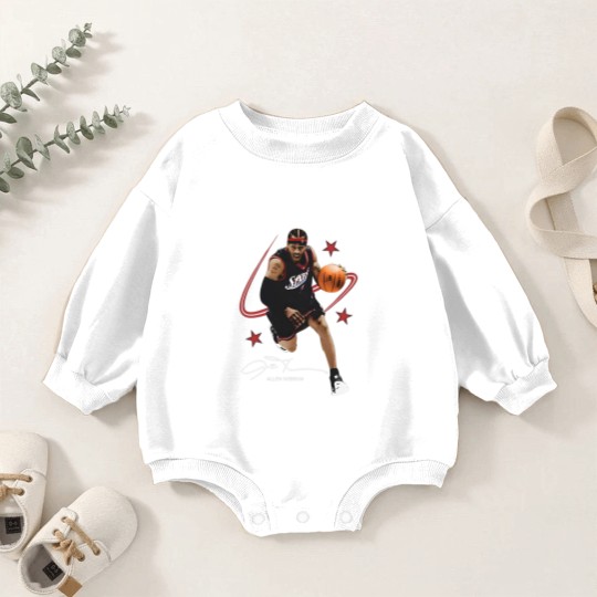 Discover ALLEN IVERSON Baby Romper Sweatshirts, Rare The Answer Rap Baby Romper Sweatshirts Vintage Baby Romper Sweatshirts