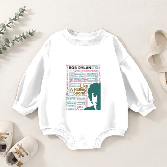 Discover Bob Dylan Like A Rolling Stone Baby Romper Sweatshirts