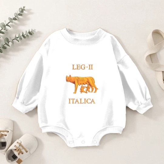 Discover 2nd Roman Legion II Italica Baby Romper Sweatshirts