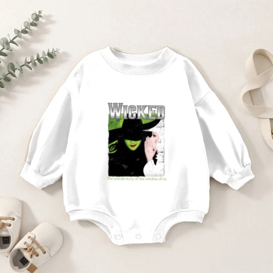 Discover Wicked Broadway A New Musical Baby Romper Sweatshirts, Wicked Baby Romper Sweatshirts