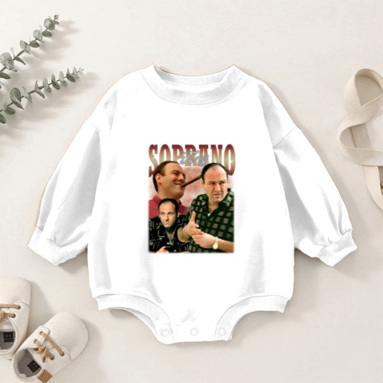 Discover Tony Soprano Vintage Baby Romper Sweatshirts