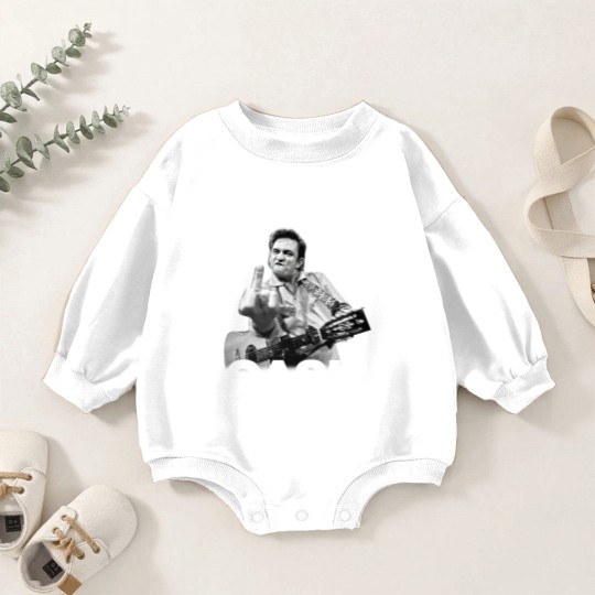Discover Johnny Cash Unisex Baby Romper Sweatshirts: Finger