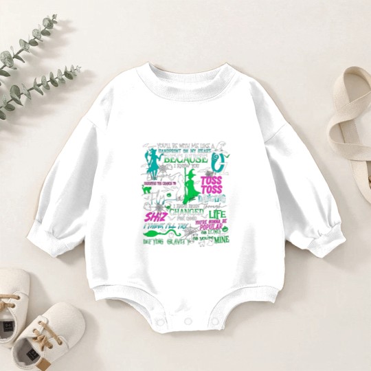 Discover Wicked A New Musical Vintage Baby Romper Sweatshirts, Musical Wicked Baby Romper Sweatshirts, Wicked Baby Romper Sweatshirts