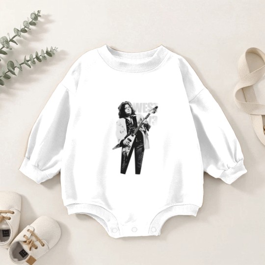 Discover Mountain - Leslie West 73 Baby Romper Sweatshirts
