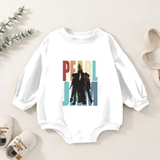 Discover PEL JAM Ten Inspired Baby Romper Sweatshirts, Rock Band Baby Romper Sweatshirts, PEL JAM Tour 2022 Baby Romper Sweatshirts
