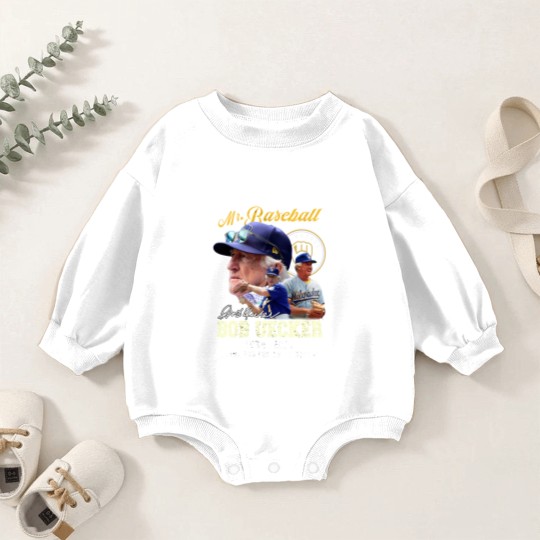 Discover Bob Uecker Mr. Baseball 1934-2025 Thank You - Bob Uecker Mr Baseball 1934 2025 - Baby Romper Sweatshirts