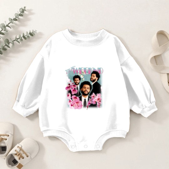 Discover Weeknd Vintage Style Rap Baby Romper Sweatshirts