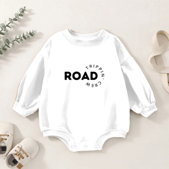 Discover Road Trippin Crew Baby Romper Sweatshirts, Family Vacation Baby Romper Sweatshirts, Vacation Baby Romper Sweatshirts
