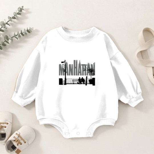 Discover Manhattan - Manhattan - Baby Romper Sweatshirts