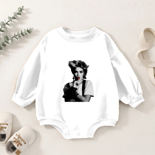 Discover Cool Madonna Lollipop Tour Cotton White Baby Romper Sweatshirts