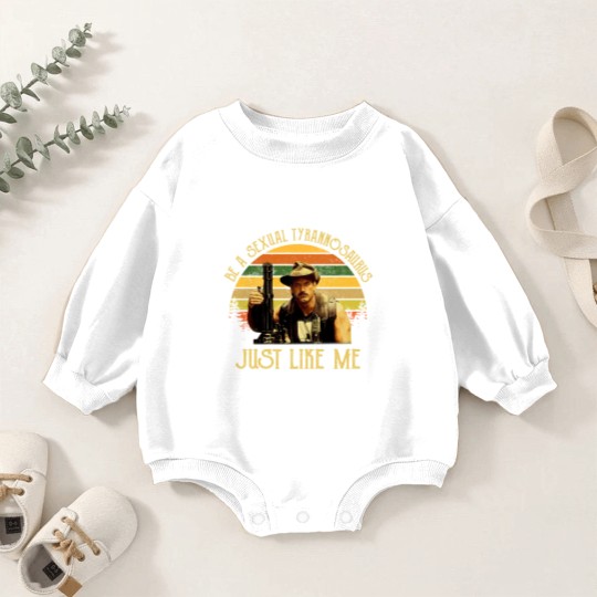 Discover Sexual Tyrannosaurus Baby Romper Sweatshirts