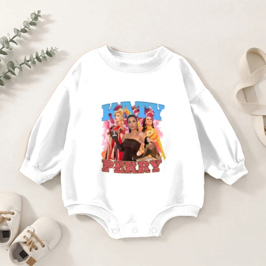 Discover Katy Perry Baby Romper Sweatshirts, Katy Perry Fan Baby Romper Sweatshirts, Katy Perry Bootleg Y2k Clothing