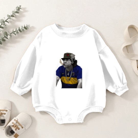 Discover Maradona , Maradona Baby Romper Sweatshirts, Life is Life