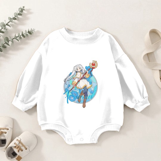 Discover Frieren Baby Romper Sweatshirts