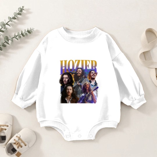 Discover Music Baby Romper Sweatshirts, Hozier Baby Romper Sweatshirts, Classic 90s Graphic Baby Romper Sweatshirts, Unisex, Vintage