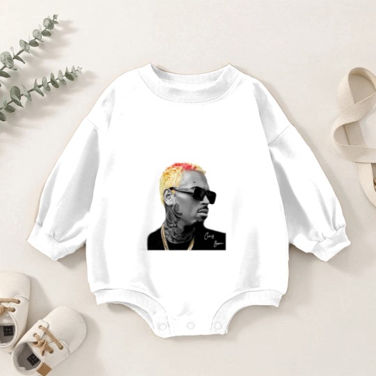 Discover Chris Brown Baby Romper Sweatshirts, Chris Brown 11:11 Tour 2024 Baby Romper Sweatshirts, Chris Brown Breezy Baby Romper Sweatshirts
