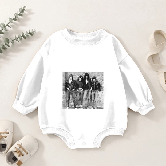Discover The Ramones Album Cover Punk Rock Baby Romper Sweatshirts Baby Romper Sweatshirts Mens Unisex
