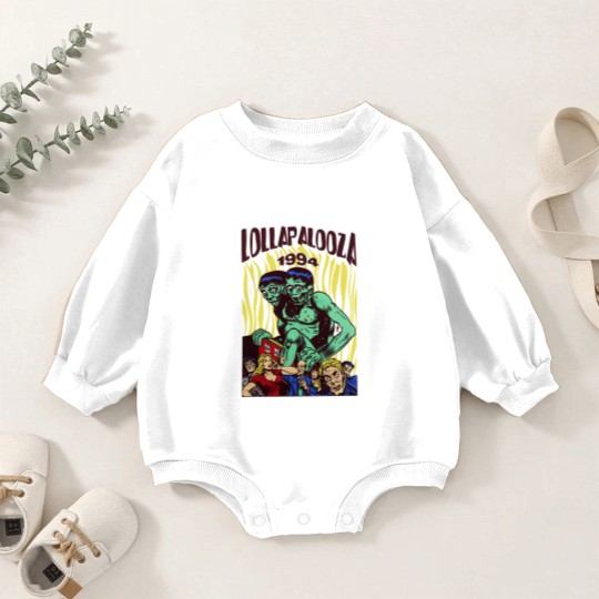 Discover Vintage 1994 Lollapalooza Tour Baby Romper Sweatshirts