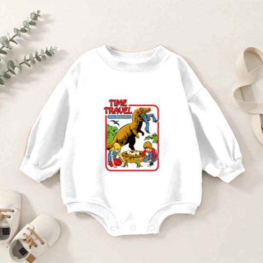 Discover Time Travel For Beginners Baby Romper Sweatshirts