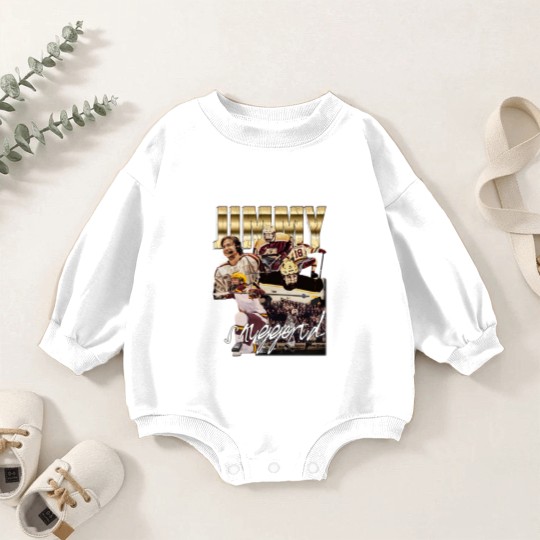 Discover Jimmy Snuggerud Baby Romper Sweatshirts