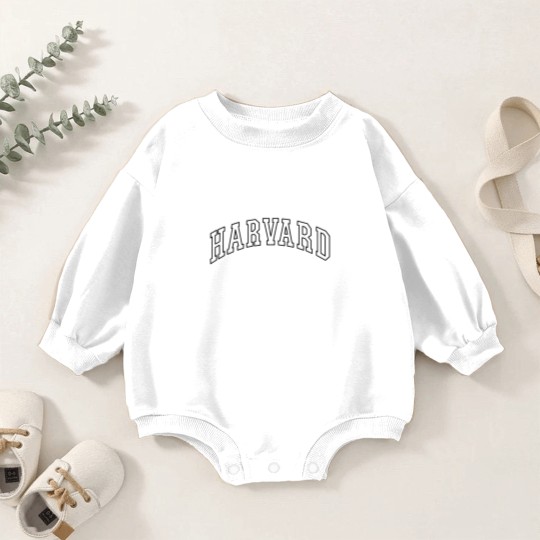 Discover Vintage Harvard University Baby Romper Sweatshirts