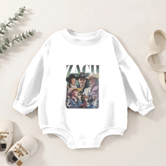 Discover Vintage Zach Top Country Music Festival 2025 Rap Baby Romper Sweatshirts, Singer Band king of country Baby Romper Sweatshirts