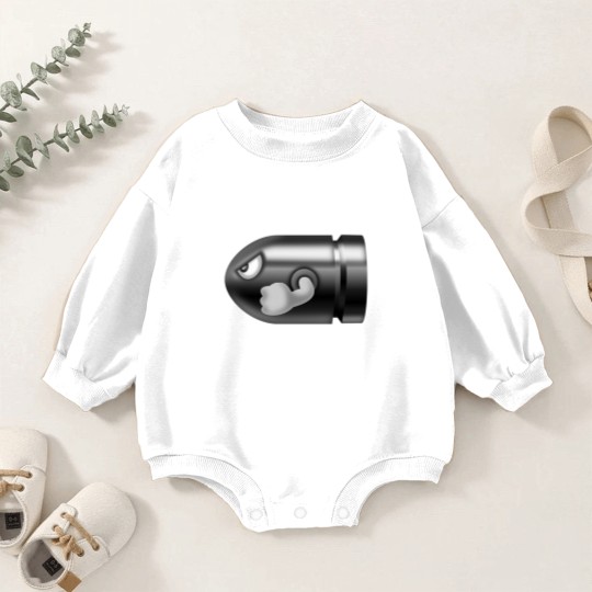 Discover bullet bill Baby Romper Sweatshirts