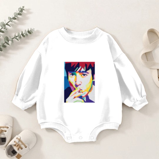 Discover J Lennon in pop art - J Lennon - Baby Romper Sweatshirts