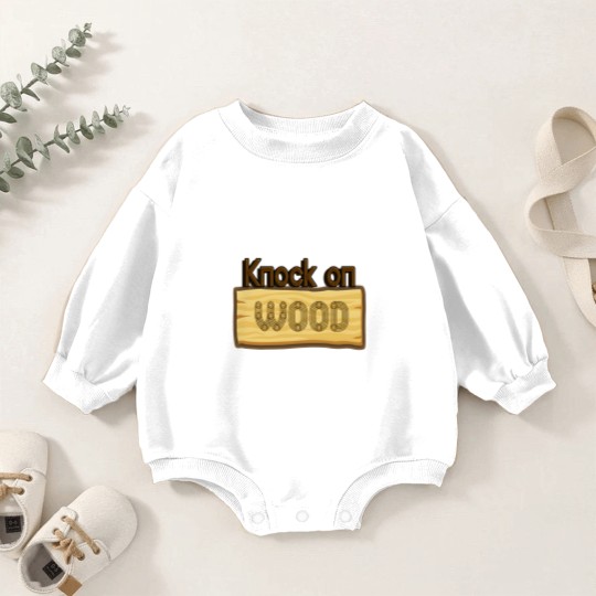 Discover kNOCK ON WOOD Baby Romper Sweatshirts