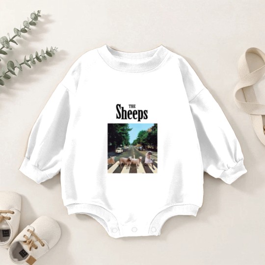Discover Abbey Road The sheeps Baby Romper Sweatshirts