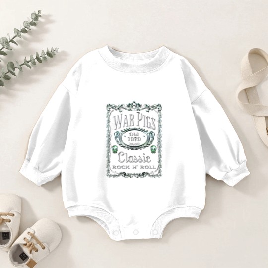 Discover Classic Rock Baby Romper Sweatshirts