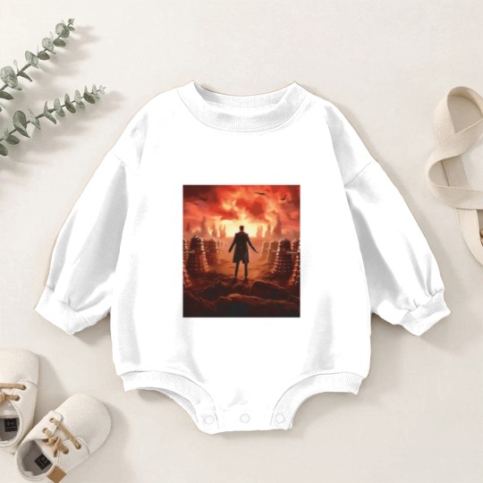 Discover Doctor Who 60th Anniversary Dalek Invasion Baby Romper Sweatshirts