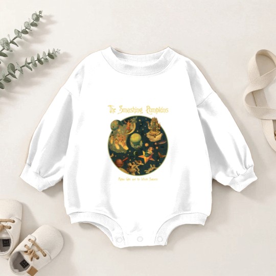 Discover Vintage 1996 The Smashing Pumpkins Band Tour Baby Romper Sweatshirts