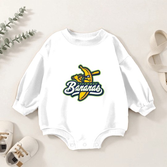 Discover #Savannah #Bananas Baseball Men Women Baby Romper Sweatshirts