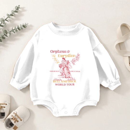 Discover Orpheus and Eurydice Baby Romper Sweatshirts, Mythology Baby Romper Sweatshirts, Vintage Greek Mythology Poet Baby Romper Sweatshirts