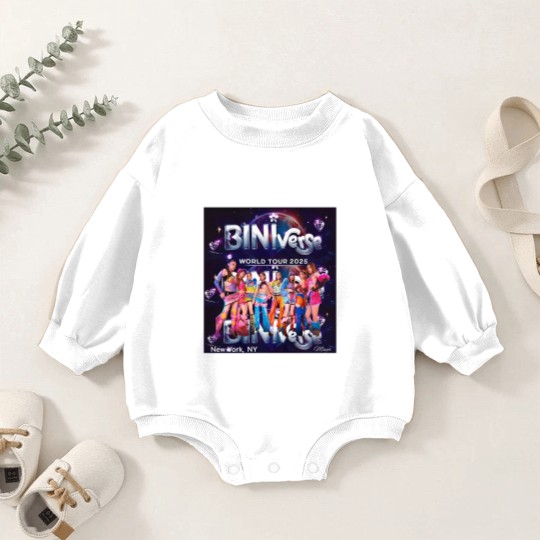 Discover BiniVerse World Tour 2025 Concert Baby Romper Sweatshirts, Bini Blooms Concert Baby Romper Sweatshirts, bini tour concert 2025