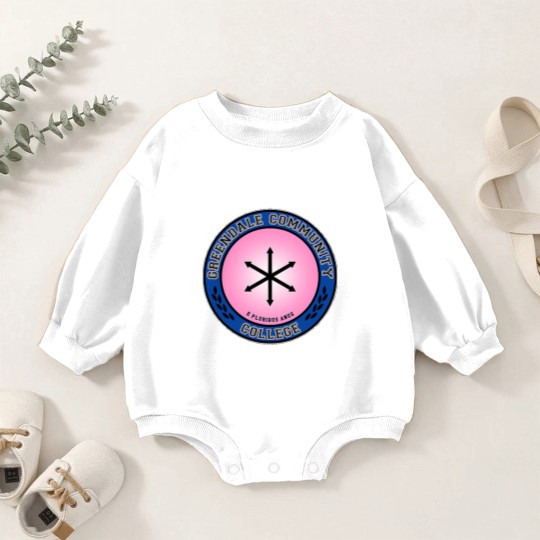 Discover Greendale Community College Baby Romper Sweatshirts