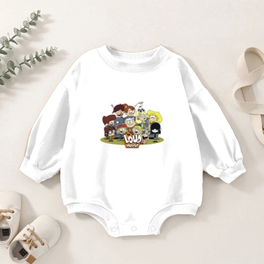 Discover The Loud House Baby Romper Sweatshirts