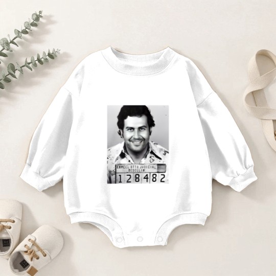 Discover Pablo Escobar Mugshot Premium Baby Romper Sweatshirts
