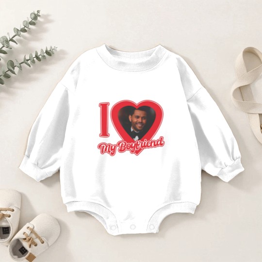 Discover I Love My Boyfriend Weeknd, Abel Unisex Heavy Cotton Baby Romper Sweatshirts