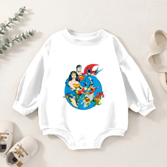 Discover DC Comics Originals Members Baby Romper Sweatshirts