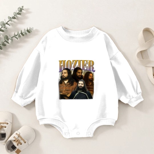 Discover H.o.z.i.e.r Funny Meme Baby Romper Sweatshirts, Nandor Vintage Baby Romper Sweatshirts, Lord Of The Rings Aragon